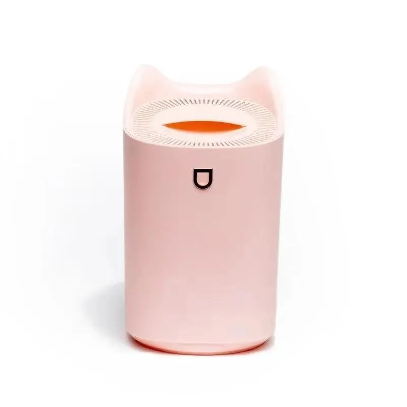 Whisper-Quiet Dual Nozzle USB Humidifier: Home & Office Moisturizer