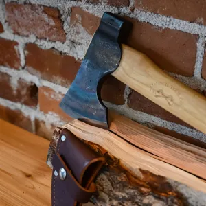 Wood-Craft 1.7lbs Camp Carver Axe W/22" Straight Handle & Mask