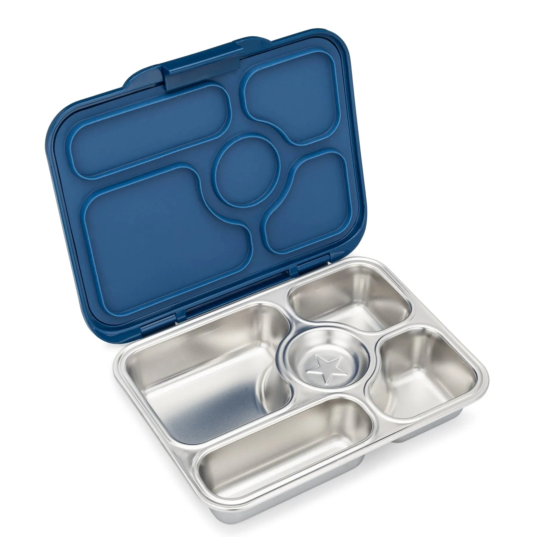 Yumbox Presto-Stainless Steel Leakproof Bento Box SANTA FE BLUE