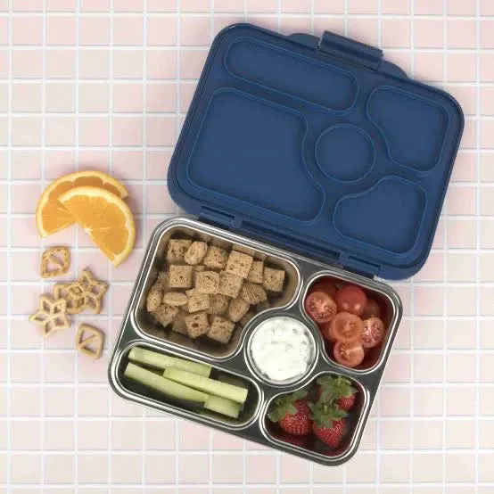 Yumbox Presto-Stainless Steel Leakproof Bento Box SANTA FE BLUE