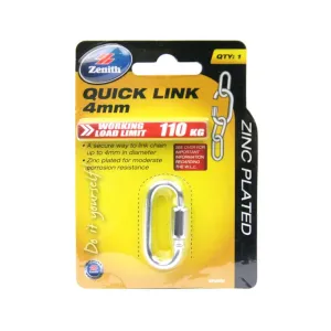 Zenith Quick Link 4mm ZP